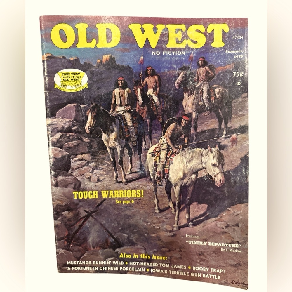 Vintage 1975 - OLD WEST MAGAZINE